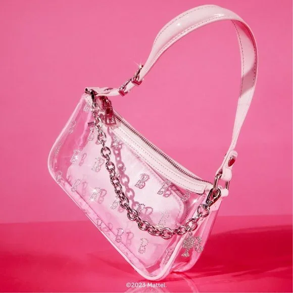 Aldo | Bags | Barbie Shoulder Bag Pinkclearcrystals By Aldo
